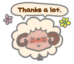Cheer up! stickers of Sheep! sticker #5726138