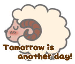 Cheer up! stickers of Sheep! sticker #5726144