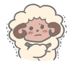 Cheer up! stickers of Sheep! sticker #5726145