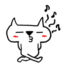 cat love is here sticker #5726379