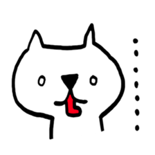 cat love is here sticker #5726386