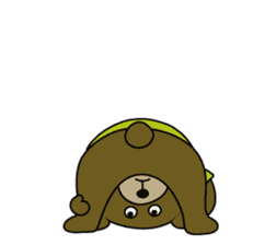 Pepe and Rope of the bear sticker #5726573