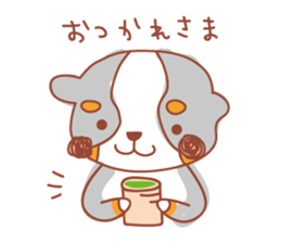 Cuddly Bernese sticker #5726872