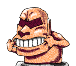 Taro(Temporary name) of the Moai image sticker #5727052