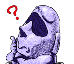 Taro(Temporary name) of the Moai image sticker #5727066