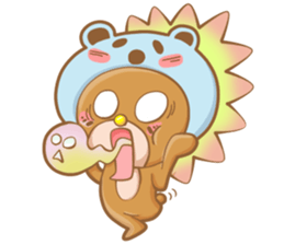 Headdress Bears sticker #5727254