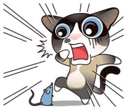 Snowshoe Cat Lumang (ENG) sticker #5727895