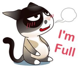 Snowshoe Cat Lumang (ENG) sticker #5727906
