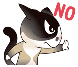Snowshoe Cat Lumang (ENG) sticker #5727907
