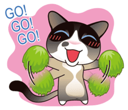 Snowshoe Cat Lumang (ENG) sticker #5727914