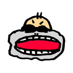 Three Earth Brothers Gyokai Sticker