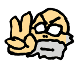 Three Earth Brothers Gyokai Sticker sticker #5728790