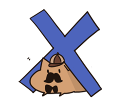 Phantomthief cat and Detective cat sticker #5729053