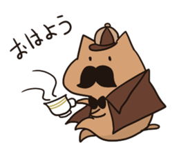 Phantomthief cat and Detective cat sticker #5729056