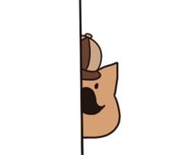 Phantomthief cat and Detective cat sticker #5729075