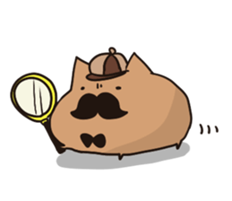 Phantomthief cat and Detective cat sticker #5729082