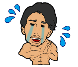 Japanese hunk brothers! sticker #5729096