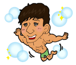 Japanese hunk brothers! sticker #5729102