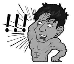 Japanese hunk brothers! sticker #5729104