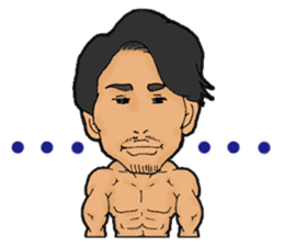 Japanese hunk brothers! sticker #5729105