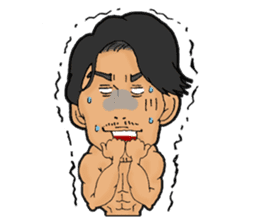 Japanese hunk brothers! sticker #5729106