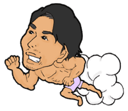 Japanese hunk brothers! sticker #5729110