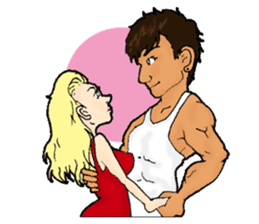 Japanese hunk brothers! sticker #5729116