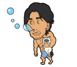 Japanese hunk brothers! sticker #5729123