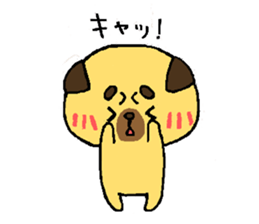 pug and pug sticker #5729941