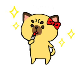 pug and pug sticker #5729949