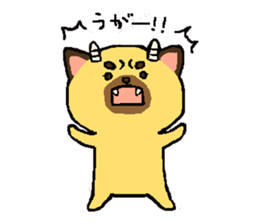 pug and pug sticker #5729958