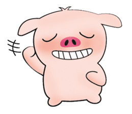 5 pig sticker #5729984