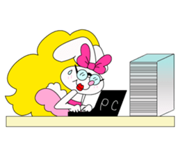 Irene Bunny sticker #5730067