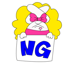 Irene Bunny sticker #5730073