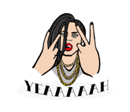 L.O.F sticker #5730290