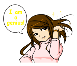 Kawaii tsundere nurse sticker #5730445