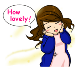 Kawaii tsundere nurse sticker #5730459