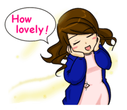 Kawaii tsundere nurse sticker #5730459