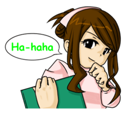 Kawaii tsundere nurse sticker #5730460