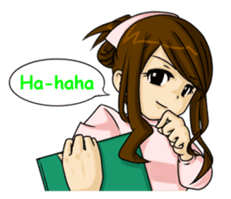 Kawaii tsundere nurse sticker #5730460