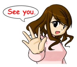 Kawaii tsundere nurse sticker #5730464