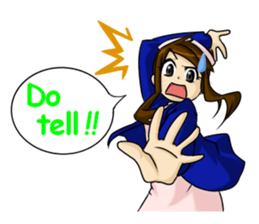 Kawaii tsundere nurse sticker #5730471