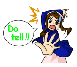 Kawaii tsundere nurse sticker #5730471