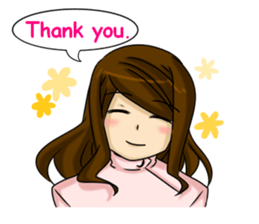 Kawaii tsundere nurse sticker #5730475