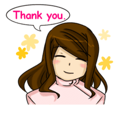 Kawaii tsundere nurse sticker #5730475