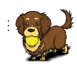 Suzuki's dog, selfish choco sticker #5730543