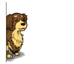 Suzuki's dog, selfish choco sticker #5730545