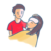 Please Don't Ever Leave Me sticker #5730605