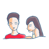 Please Don't Ever Leave Me sticker #5730621
