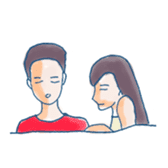 Please Don't Ever Leave Me sticker #5730621